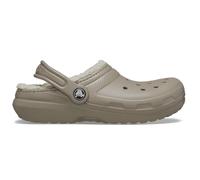 Crocs Unisex Kinder Classic Lined Clog K Clog, Mushroom/Bone, 29/30 EU
