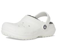Crocs Unisex Kinder Classic Lined Clog K Clog, White/Grey, 28/29 EU