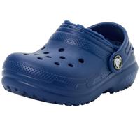 Crocs,Unisex Kinder,Classic Lined Clog T,Blaues Band,27-28