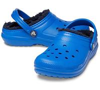 Crocs Unisex-Kinder Classic Lined ClogClog, Blauer Bolzen, 9 Toddler