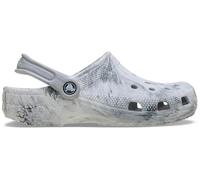 Crocs Unisex Kinder Classic Watercolor Marbled Clog K Clog, Grey Swirl, 33/34 EU
