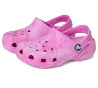 Crocs Unisex Kinder Classic Watercolor Marbled Clog T Clog, Pink Swirl, 24/25 EU