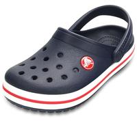 Crocs Unisex Kinder Crocband Clog T Clog, Navy/Red, 19/20 EU