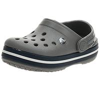 Crocs Unisex Kinder Crocband Clog T Clog, Smoke/Navy, 19/20 EU
