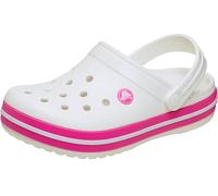 Crocs Unisex Kinder Crocband Clog T Clog, White/Pink Crush, 23/24 EU