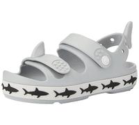Crocs Unisex Kinder Crocband Cruiser Shark Sandalk Sandale, Shark Light Grey, 38/39 EU