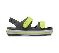 Crocs Unisex Kinder Crocband Cruiser Sandal K Sandalen, Slate Grey/Acidity, 30/31 EU
