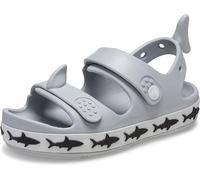 Crocs Unisex Kinder Crocband Cruiser Shark Sandalt Sandale, Shark Light Grey, 19/20 EU
