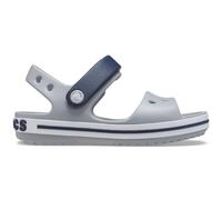 Crocs - Kids Crocband Sandal - Sandalen, Gr. 33-34 US J2, grau (LightGrey/Navy)