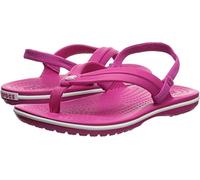 crocs Unisex-Kinder Crocband Strap Flip Zehentrenner, Pink (Candy Pink 6x0), 27/28 EU