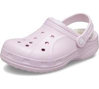 Crocs Unisex Kinder Ralen Lined Clog K Clog, Ballerina Pink/Oatmeal, 24/26 EU
