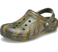 Crocs Ralen Lined Marbled Clog K, Holzschuh, Army Green/Multi,