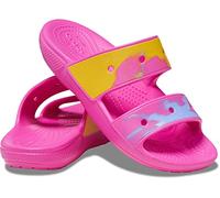 Crocs Unisex Klassische Batik Zwei Riemen Sandale, Juice/Multi Ombre, 41 EU