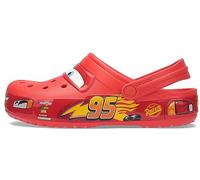 Crocs Unisex Lightning McQueen Crocband Clog Holzschuh, Rot, 37/38 EU