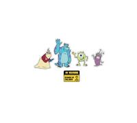 Crocs Unisex Monsters Inc 5pck Schuhanhänger, Mehrfarbig