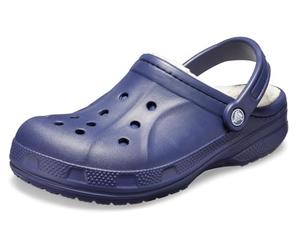 Crocs Unisex Ralen Lined Holzschuh, Nautical Navy Oatmeal, 38.5 EU