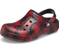Crocs Unisex Ralen Lined Clog, Schwarz Multi, 36/37 EU