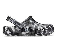 Crocs Unisex's Adult Baya Marbled Clogs, Schwarz Weiß, 11 Women/10 Men