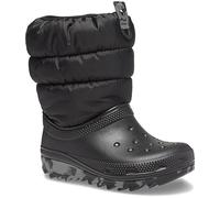 Schneestiefel Crocs Kids Classic Neo Puff Boot Black-Schuhgröße 28 - 29