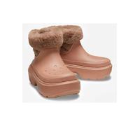 Crocs Winterboots "Stomp Lined" in Hellbraun - Größe 39/40 | Damen Stiefel