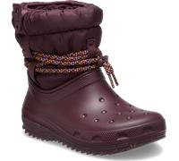 Crocs Women's Classic Neo Puff Luxe Boot Dark Cherry 36