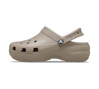 Crocs Damen Clog Classic Platform Taupe W6/36-37