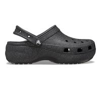 Crocs Clogs Classic Platform Glitter, Schwarz, Damen EU 39-40