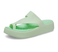Crocs Women's Getaway Platform Toe Loop Sandal, grün, 39/40 EU