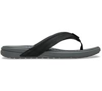 Crocs Yukon Surf Flip-Flop für Herren, Schiefergrau/Schwarz, 41 EU, Schiefergrau Schwarz, 42/43 EU