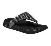 Crocs Zehensandale Getaway Gems Triangle Flip schwarz - Damen, Größe Euro (US) 36-37