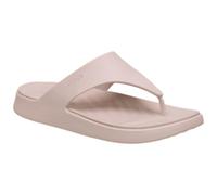 Crocs Zehensandale Getaway Triangle Flip rosa - Damen, Größe Euro (US) 37-38