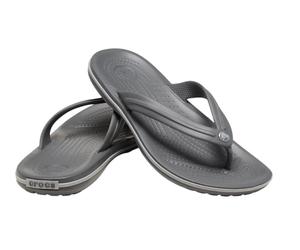 Crocs Zehensandalen Crocband Flip slategrau - 1 Paar, Größe Euro (US) 41-42