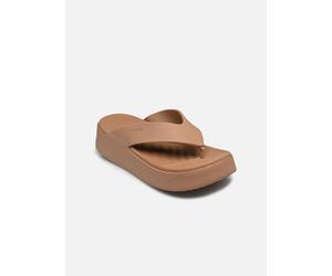 Crocs - Zehensandalen Getaway Platform Flip - Braun - Größe 38 - 39