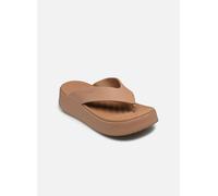 Crocs - Zehensandalen Getaway Platform Flip - Braun - Größe 41 - 42