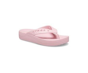 Crocs Zehentrenner "Baya Platform" in Rosa - Größe 34/35 | Damen Sandalen