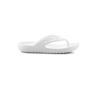 Crocs Zehentrenner "Classic" in Weiß - Größe 43/44 | Damen Sandalen