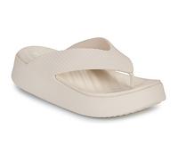 Crocs Zehentrenner Getaway Groove Platform Flip in Beige 39 / 40