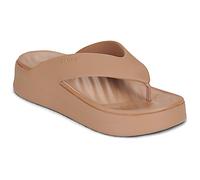 Crocs Zehentrenner Getaway Platform Flip in Braun 36 / 37