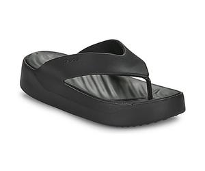 Crocs Zehentrenner Getaway Platform Flip in Schwarz 41 / 42