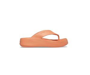 Crocs Zehentrenner "Getaway Platform" in Orange - Größe 42/43 | Damen Sandalen