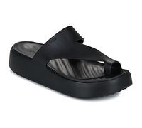 Crocs Damen Getaway Platform Toe Loop Sandale, Schwarz, 38 EU