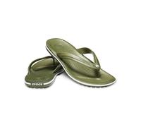 Crocs Zehentrenner in Khaki - Größe 45/46 | Herrensandalen