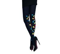 CRÖNERT Damen Strickstrumpfhose Keep Smile 72443 marine (DE/NL/SE/PL, Numerisch, 40, 42, Regular, Regular, marine)