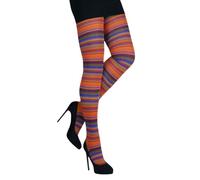 CRÖNERT Damen Strumpfhose 72814 Stripes (DE/NL/SE/PL, Numerisch, 42, 44, Regular, Regular, camel)