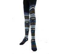 CRÖNERT Damen Strumpfhose Carla 72819 (DE/NL/SE/PL, Numerisch, 44, 46, Regular, Regular, blau)