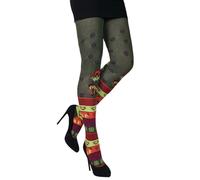 CRÖNERT Damen Strumpfhose Cosima oliv (DE/NL/SE/PL, Numerisch, 38, 40, Regular, Regular, oliv)