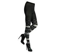 CRÖNERT Damen Strumpfhose Strickstrumpfhose Annabelle 72405 (38/40, schwarz 2600)