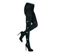 CRÖNERT Damen Strumpfhose Strickstrumpfhose Fish and Cat (38/40, marine 1920)