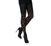 CRÖNERT Damen Strumpfhose Svenjas Blüten 72605 Farbe rost(44/46)