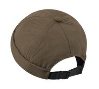 Croogo Quick Dry Brimless Hat Lightweight Daily Beanie Mesh Beanie Docker Cap Sailor Rolled Cuff Harbour Hat Casual Skullcap, Ct81-braun, Einheitsgröße